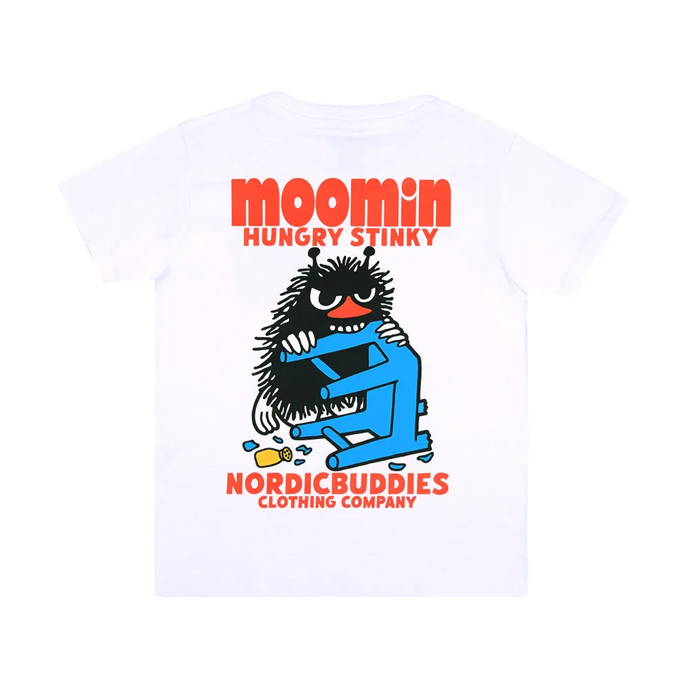Moomintroll Stinky Kids T-Shirt t-shirt enfant blanc en coton