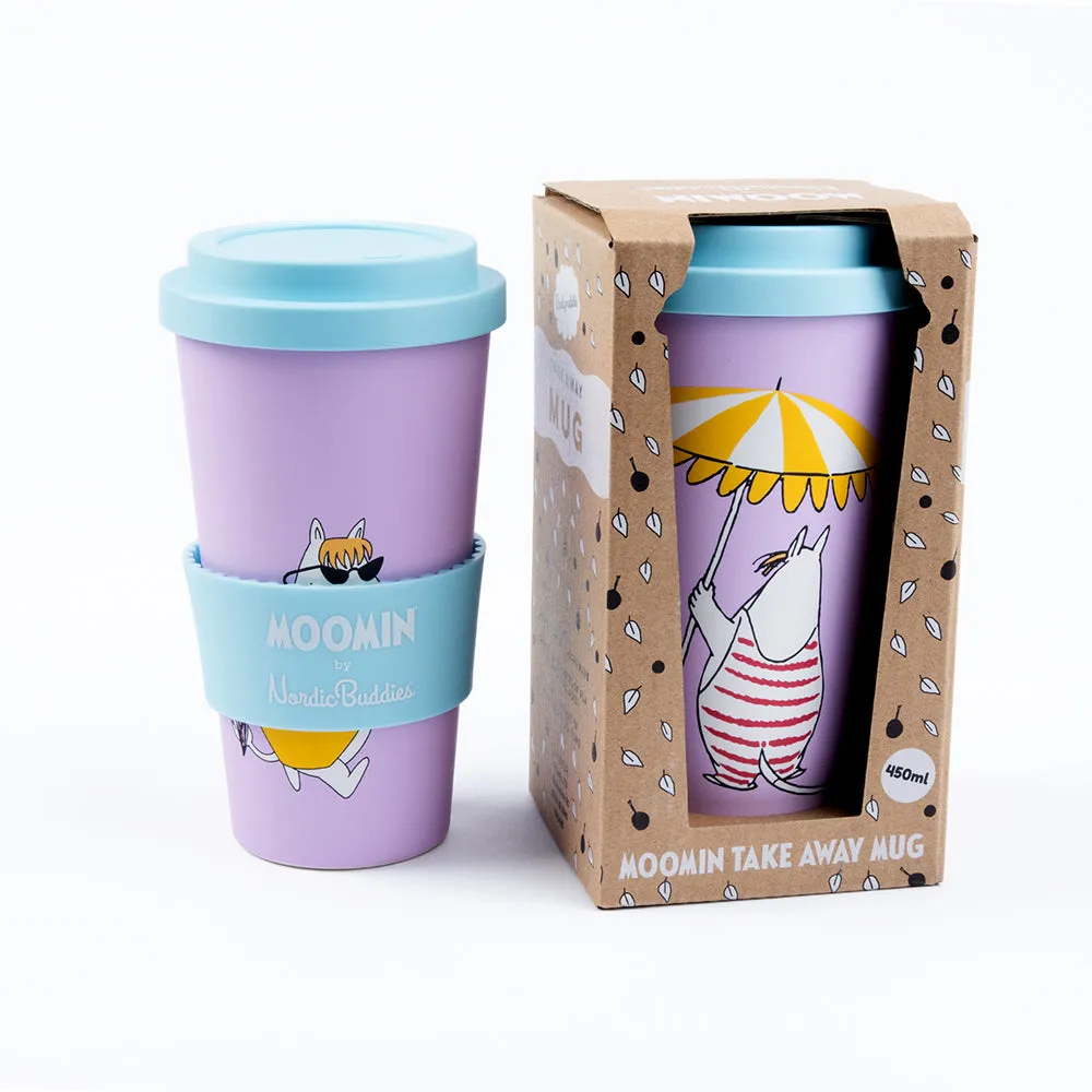 Moomintroll Beach gobelet à emporter 450 ml