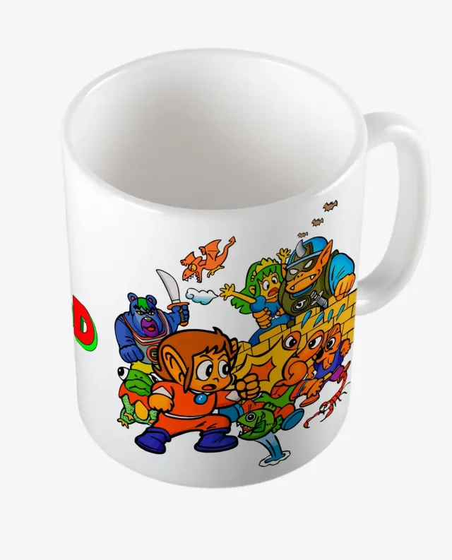 Pixgoodies Alex Kidd Rétro mug céramique