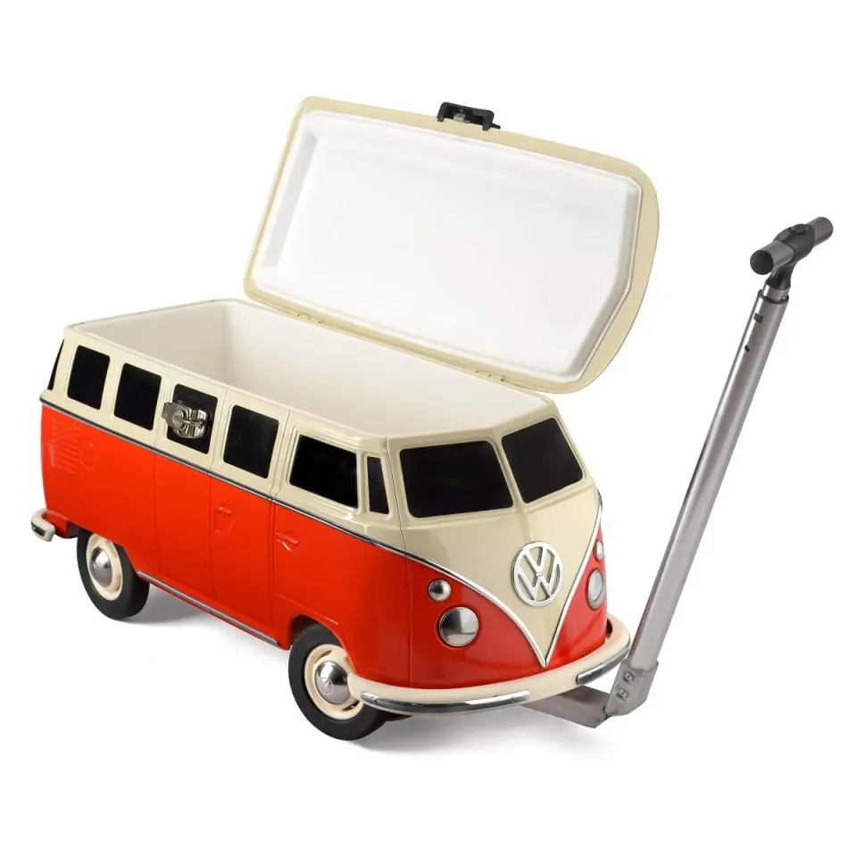 Brisa VW T1 Combi glacière roulante rouge 26 L