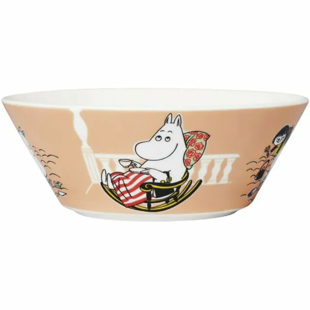Moomintroll Moominmamma bol céramique pêche 15 cm