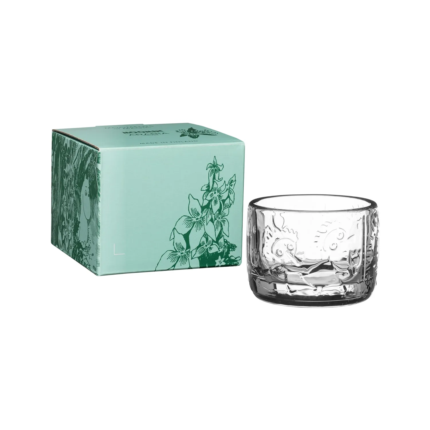 Moomintroll Mystical Forest photophore verre 58 mm