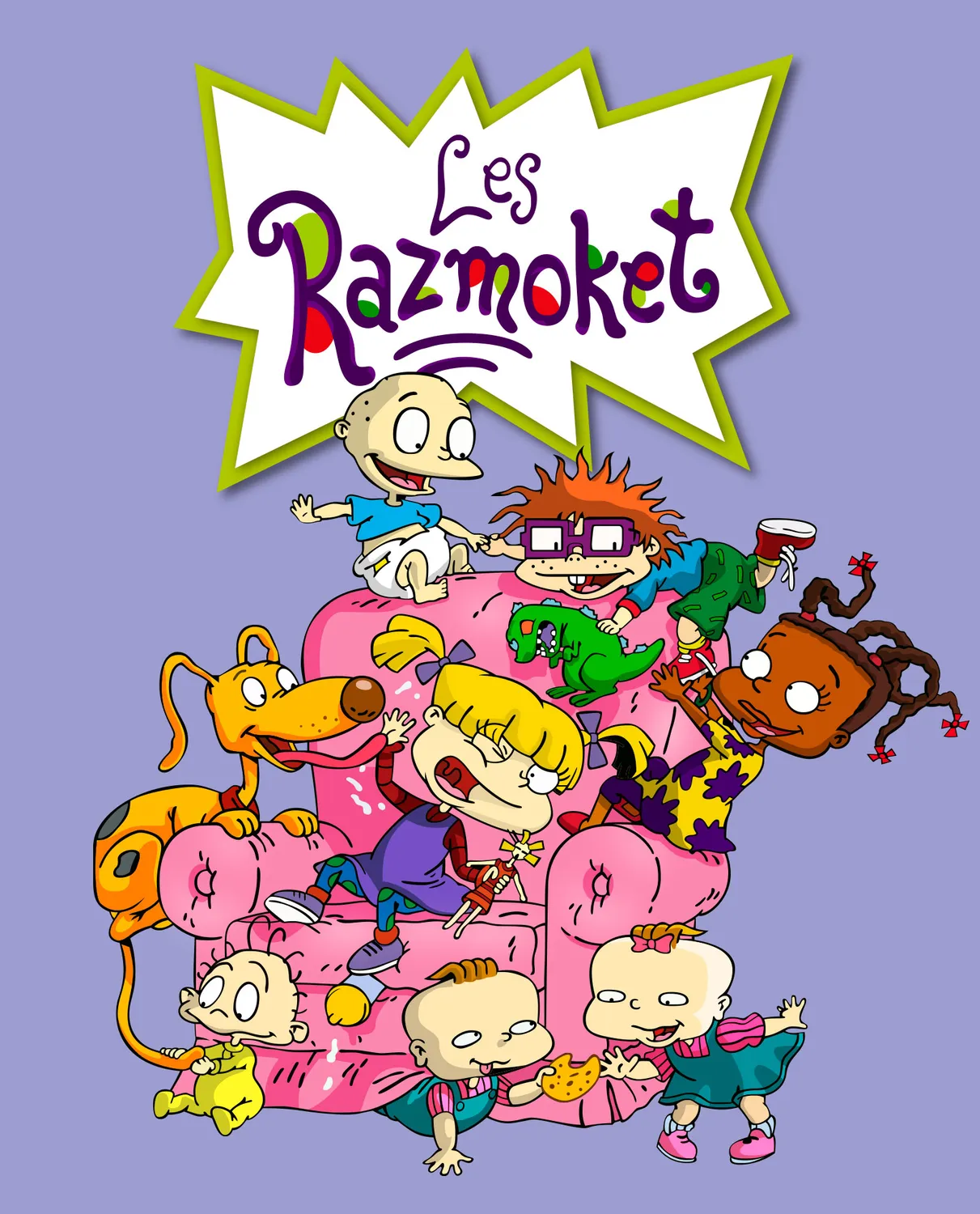 Pixgoodies Les Razmoket Casse-Bonbon et sa bande mug