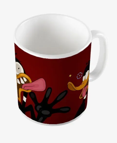 Pixgoodies Looney Tunes Daffy Duck mur mug céramique