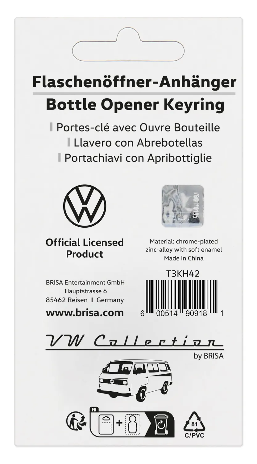 Brisa Coccinelle porte-clés voiture boîte métal