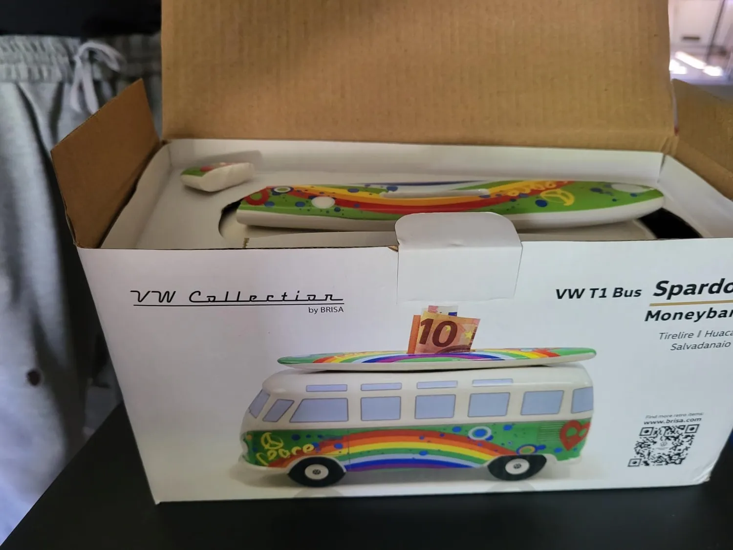 Brisa VW Collection T1 Bus Combi tirelire céramique