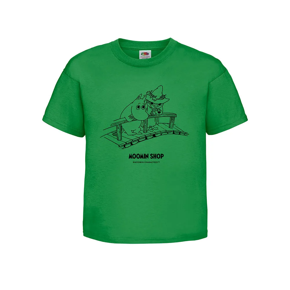 Moomintroll T-shirt Snufkin coton bio