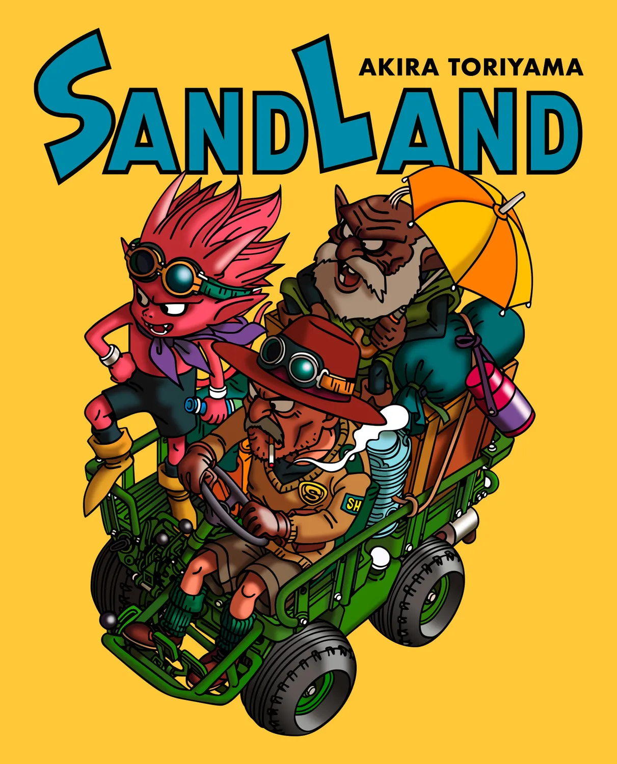 Pixgoodies Sand Land démon du désert mug céramique