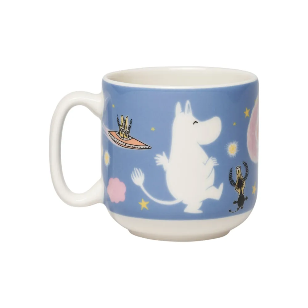 Moomintroll Space Adventure coffret repas enfant bleu 2 pièces