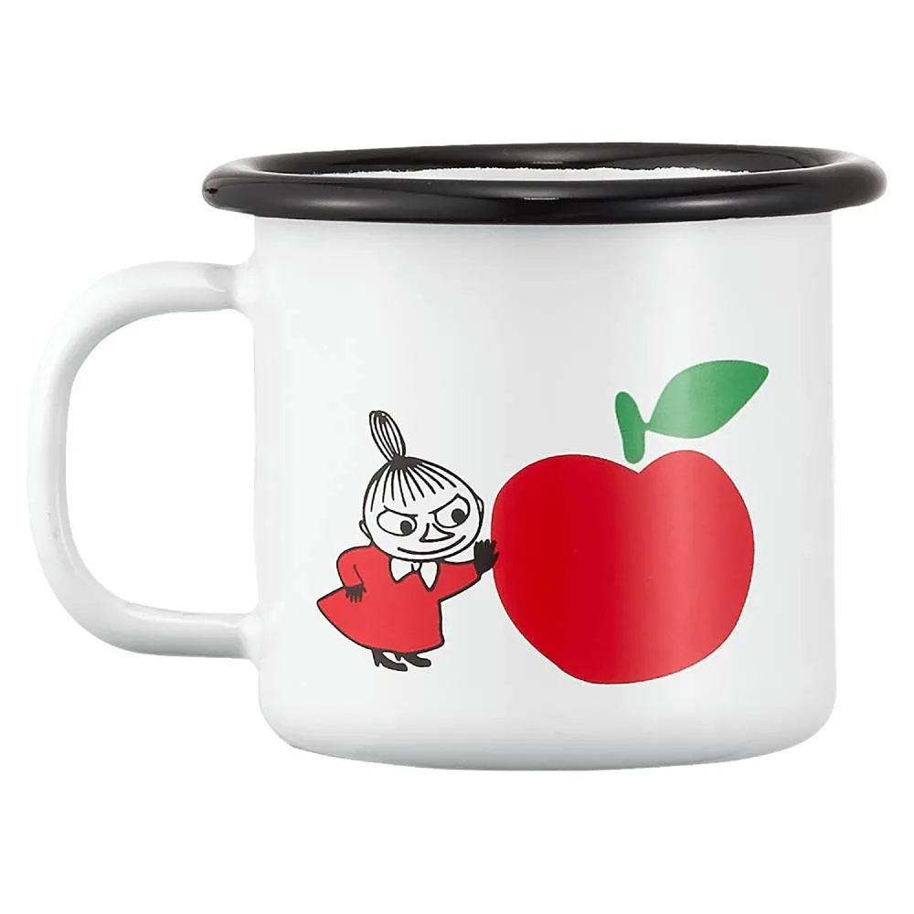 Moomintroll Joyfull Apples mug émaillé pomme