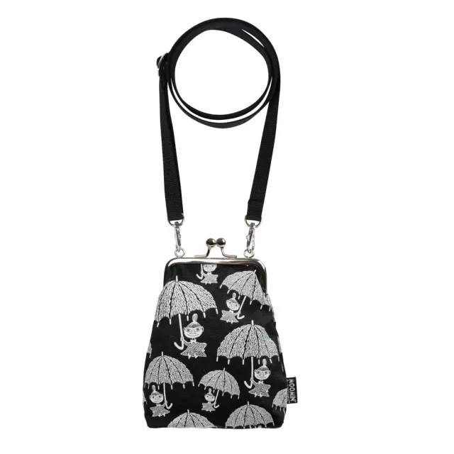 Moomintroll Rain sac Petite My noir 14x19 cm