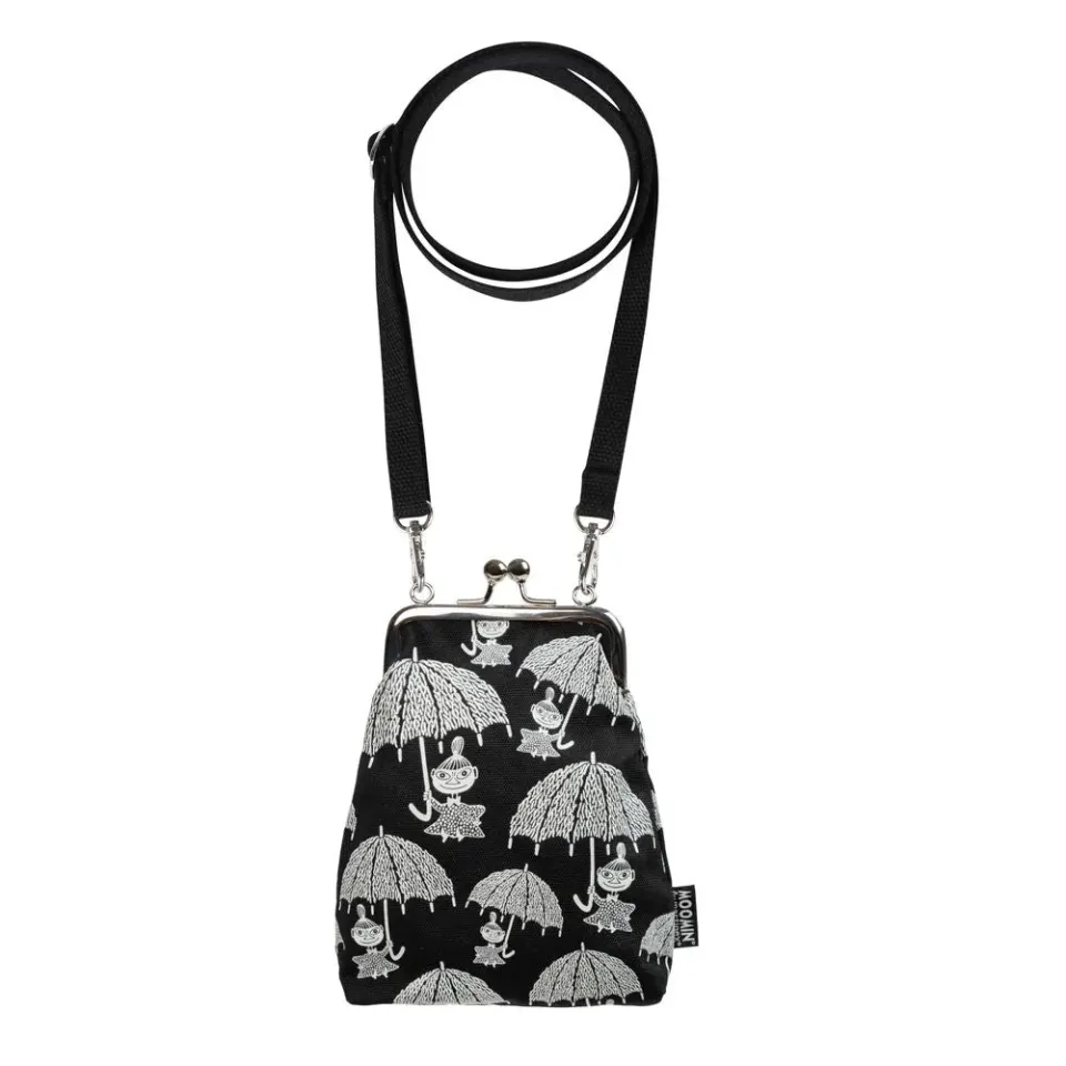 Moomintroll Rain sac Petite My noir 14x19 cm