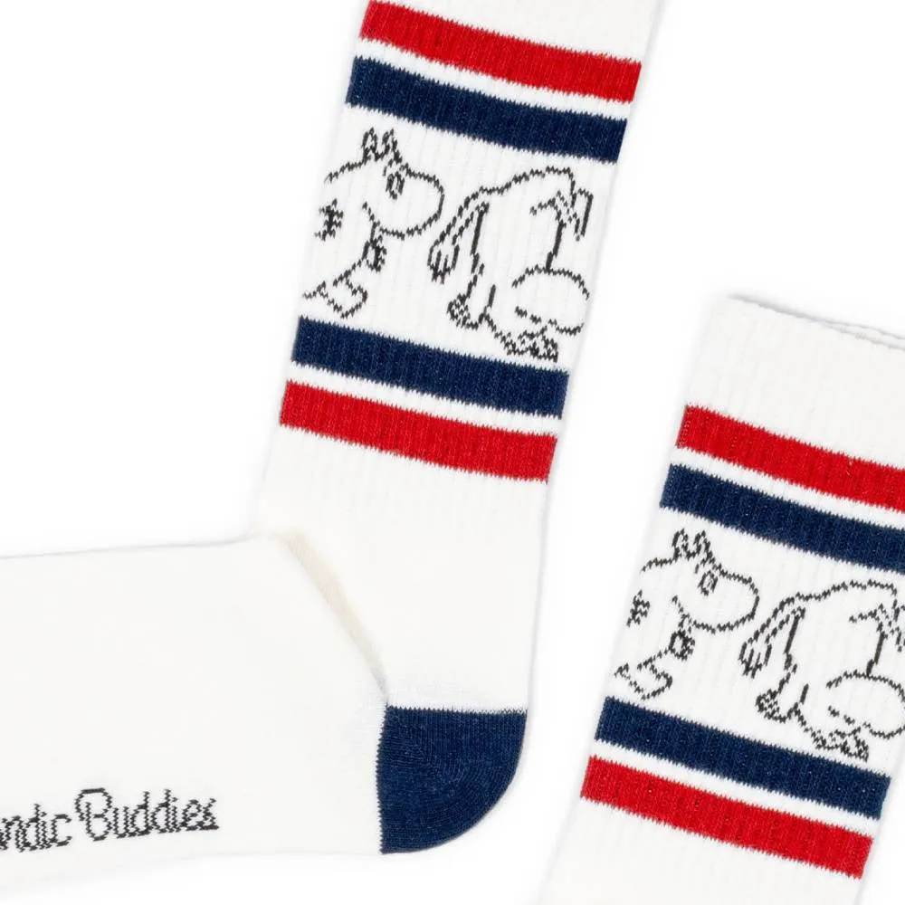 Moomintroll Upside Down chaussettes rétro 40-45