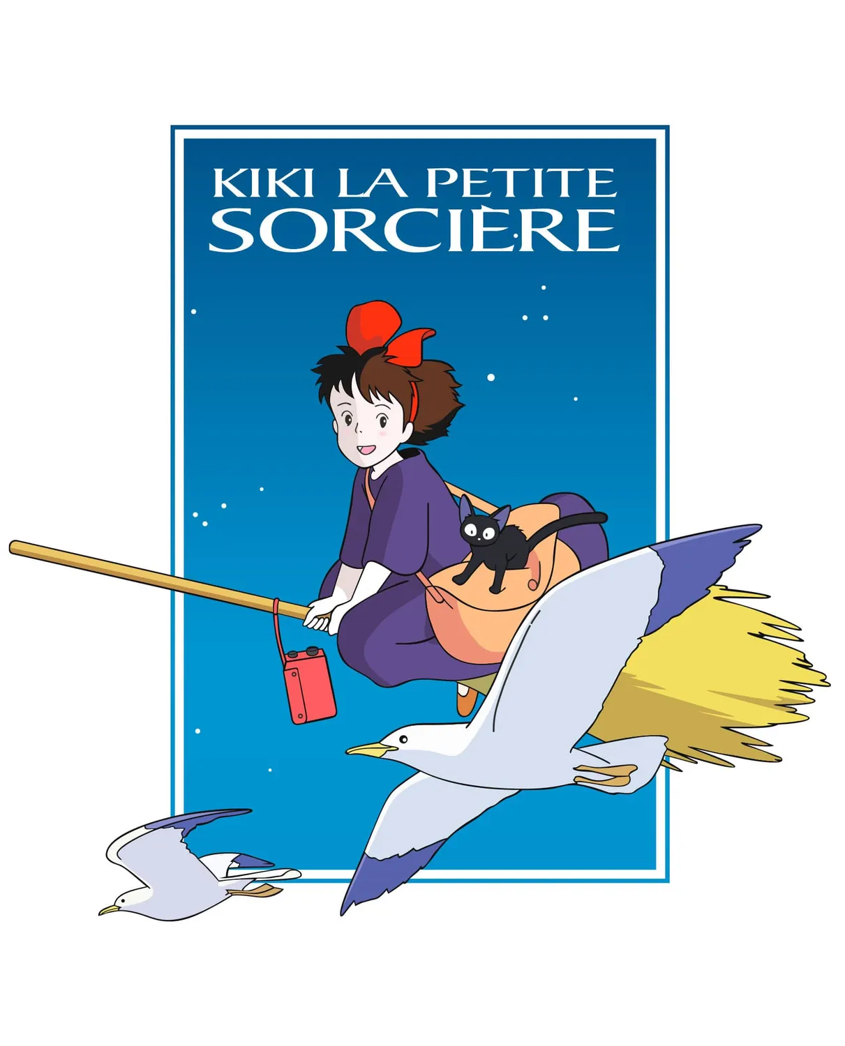 Pixgoodies Kiki la petite sorcière t-shirt coton Jiji