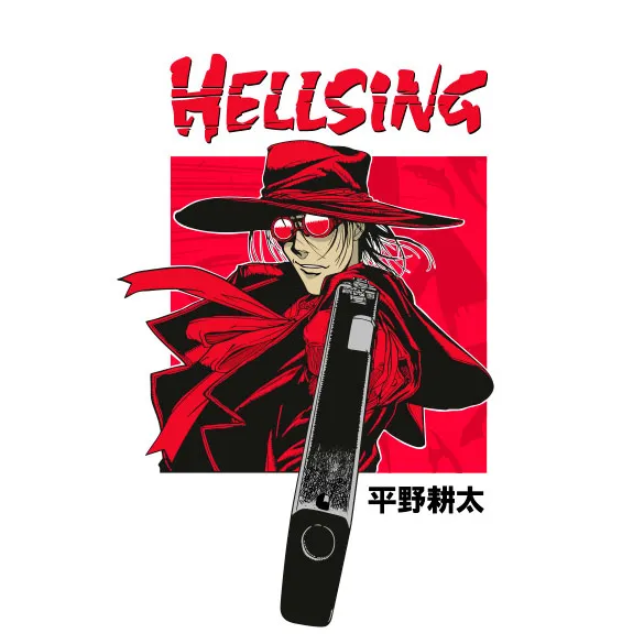 Pixgoodies Hellsing t-shirt coton vampire Alucard