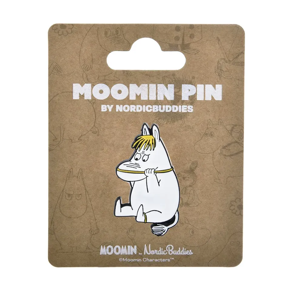 Moomintroll Snorkmaiden Pin's Blanc Métal 4x3 cm