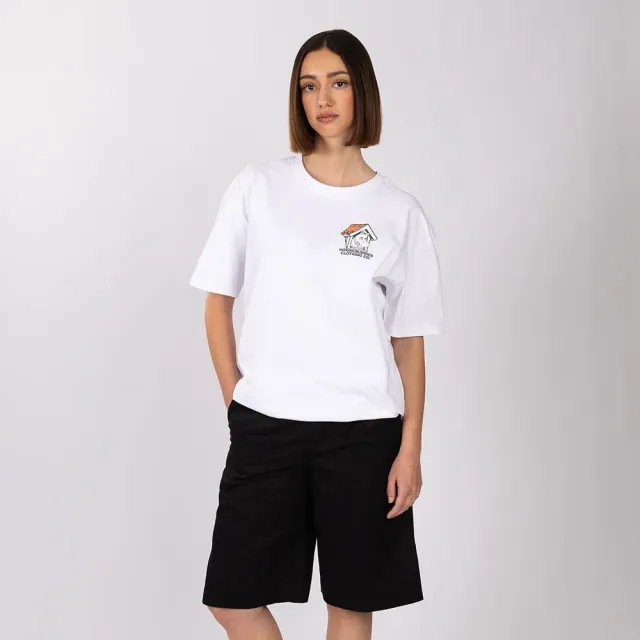 Moomintroll Moominhouse t-shirt blanc coton