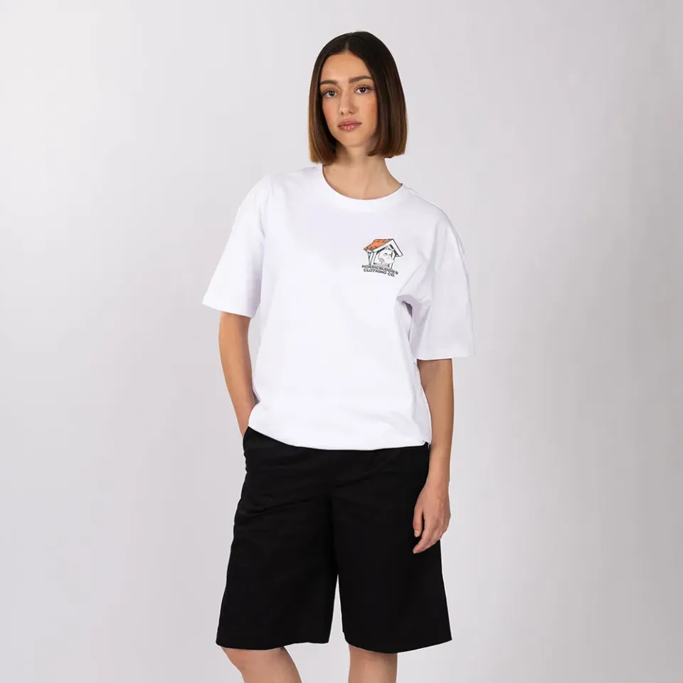 Moomintroll Moominhouse t-shirt blanc coton