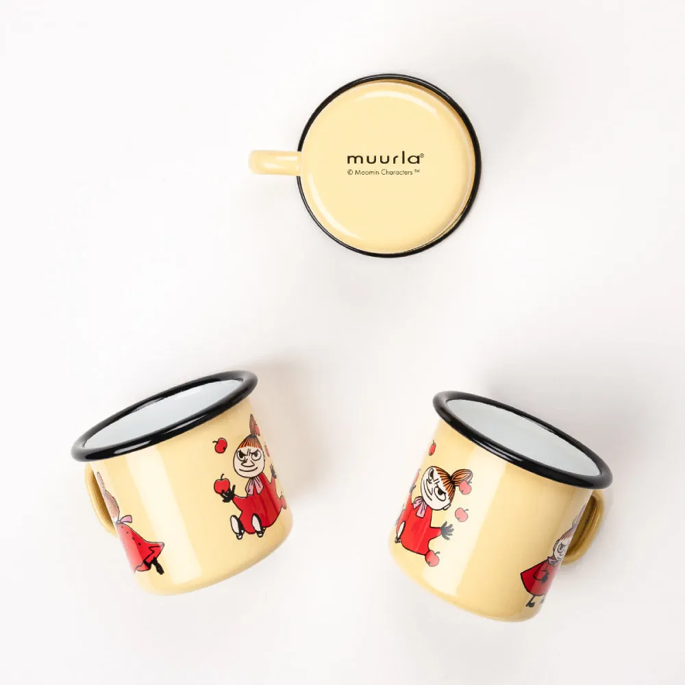 Moomintroll Little My Mug Rétro Émail 2,5 dl Jaune