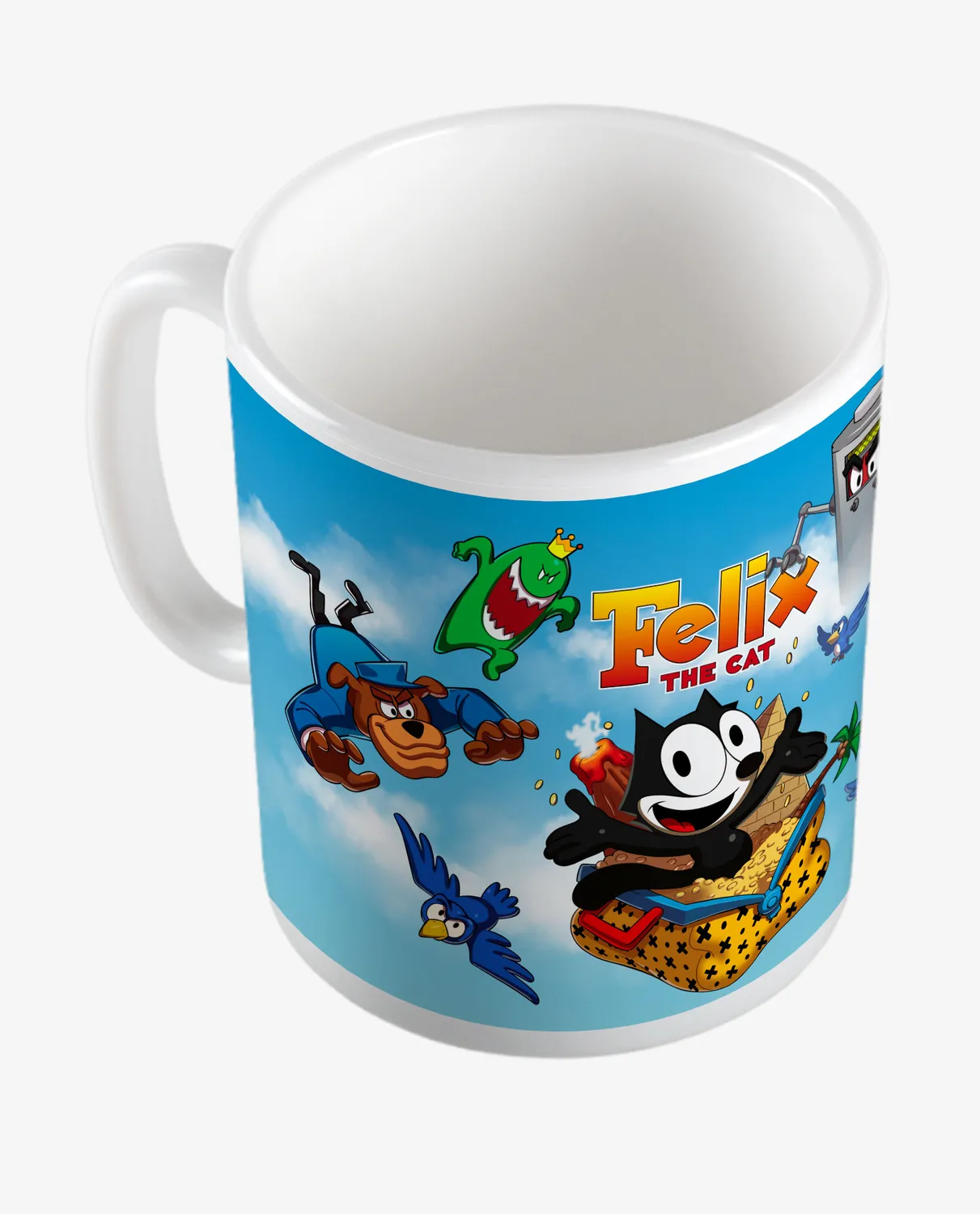 Pixgoodies Félix le Chat en jeux vidéo mug 325 ml en céramique