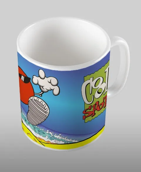 Pixgoodies Cool Spot coolitude mug céramique jeu