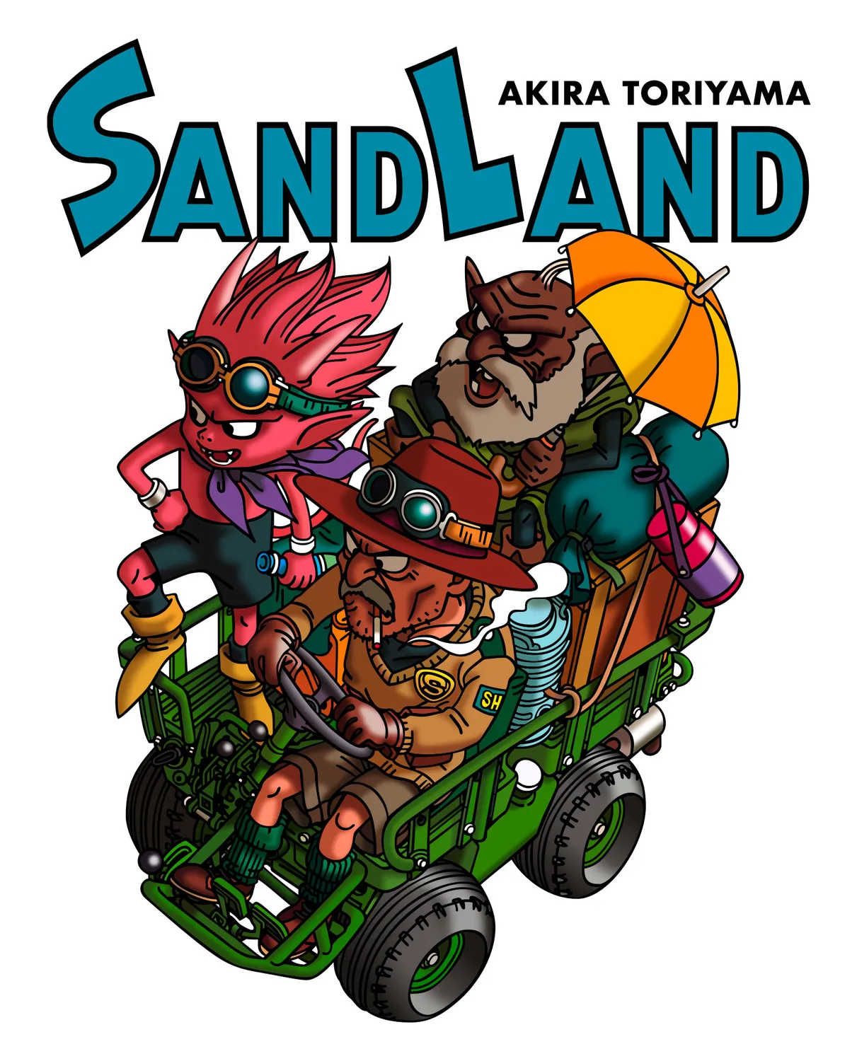 Pixgoodies Sand Land démon du désert mug céramique