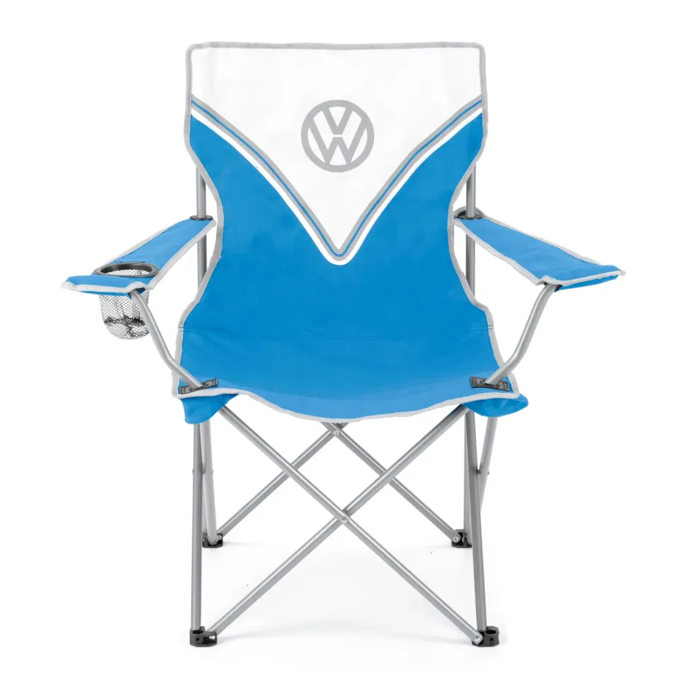 Brisa VW T1 Combi Chaise Camping 85 cm Porte-Gobelet