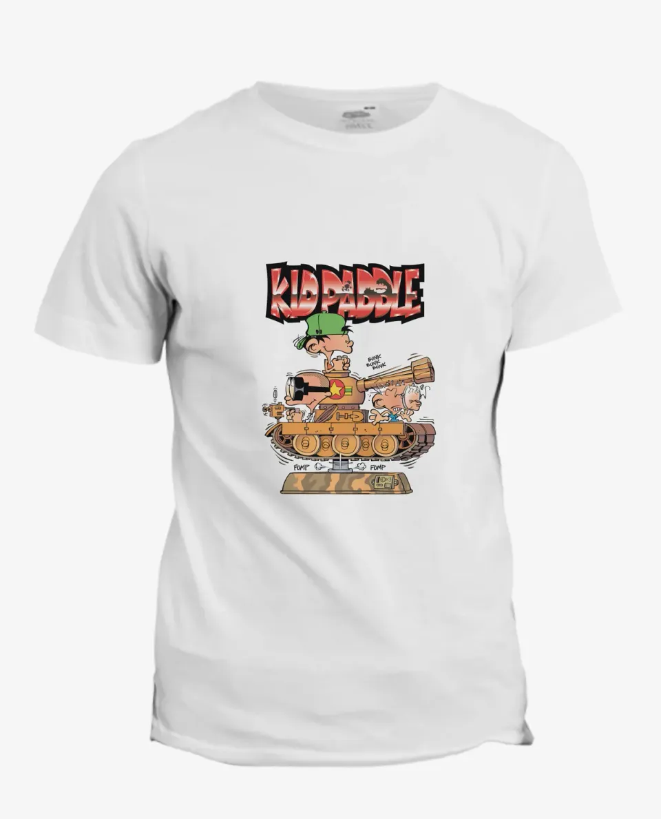 Pixgoodies Kid Paddle Full Métal Casquette t-shirt coton