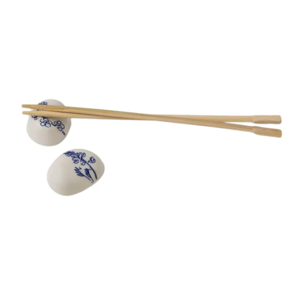 Moomintroll Haru repose-baguettes lot de 2 porcelaine