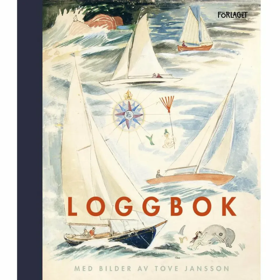 Moomintroll Loggbok livre de bord suédois 100 pages