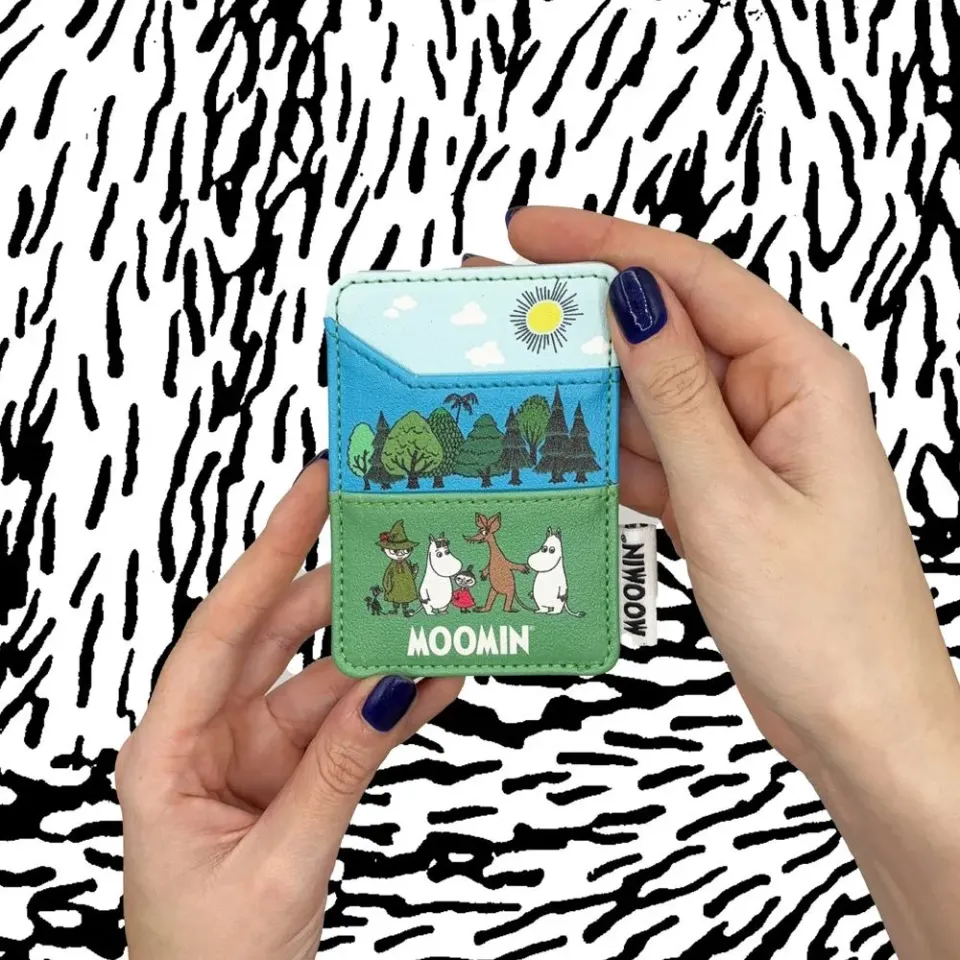 Moomintroll Forest porte-cartes PVC 10x7 cm