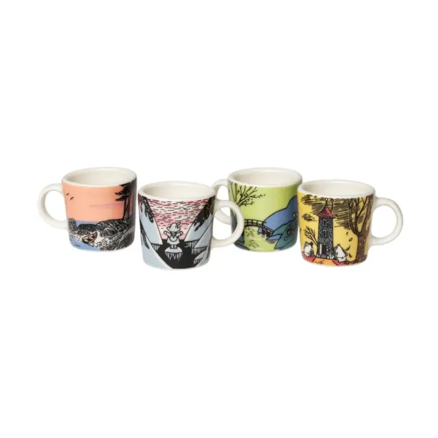 Moomintroll Moomin's Day mini mugs lot de 4 saisons