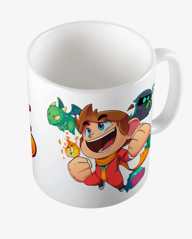Pixgoodies Alex Kidd DX grand retour mug céramique 325 ml