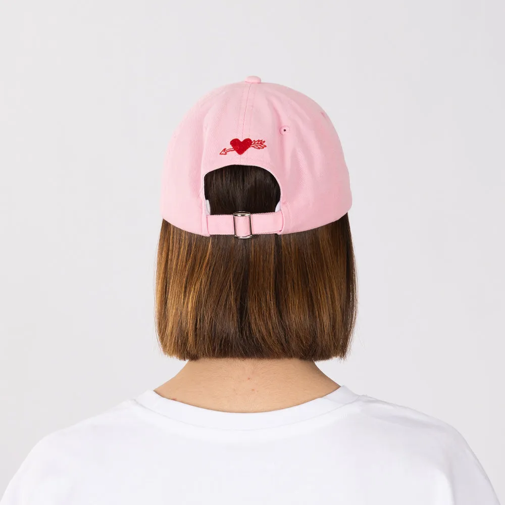 Moomintroll Snorkmaiden Heart casquette rose