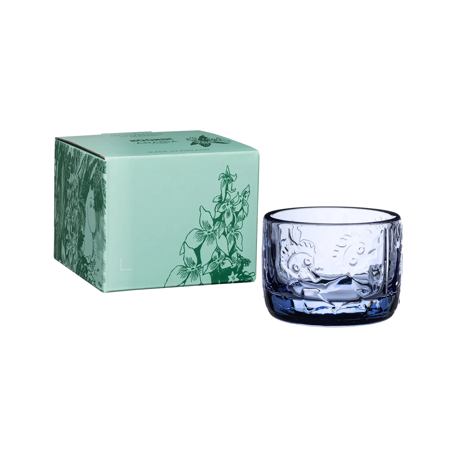Moomintroll Mystical Forest photophore verre