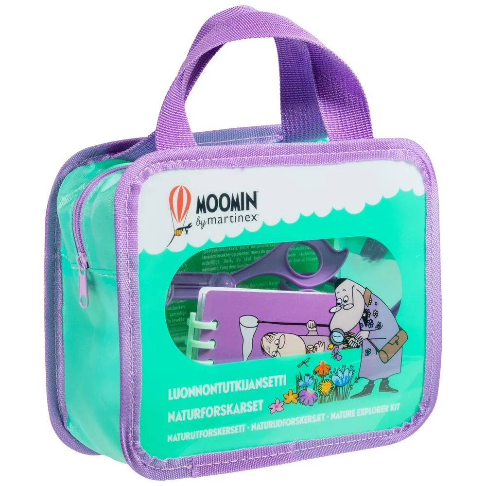 Moomintroll Hemulen kit explorateur nature enfant
