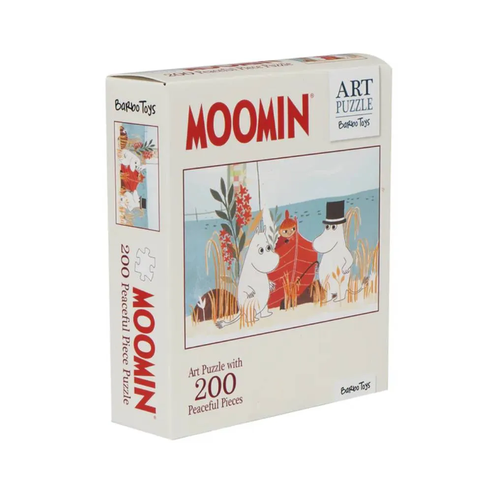 Moomintroll Boat Puzzle 200 pièces maison vallée