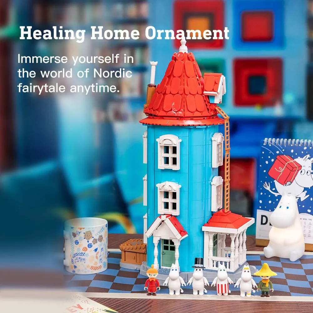 Moomintroll Moominhouse Jeu de construction 1757 pièces