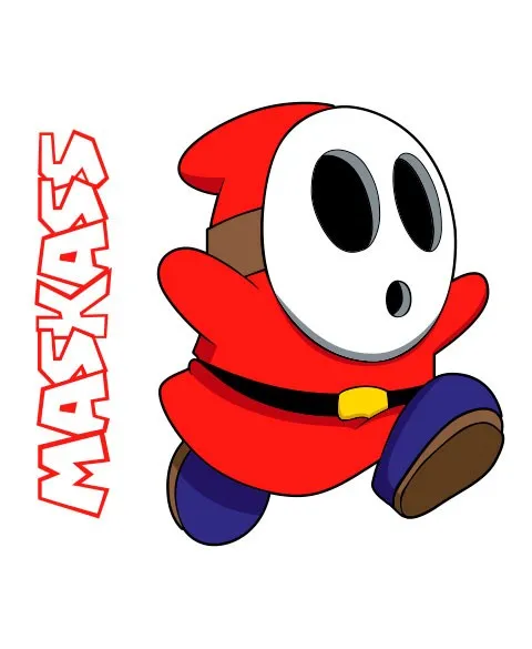 Pixgoodies Mario Maskass mug céramique costume rouge
