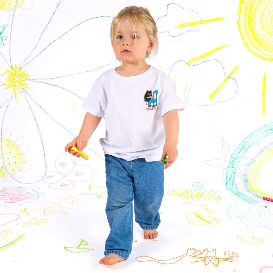 Moomintroll Stinky Kids T-Shirt t-shirt enfant blanc en coton