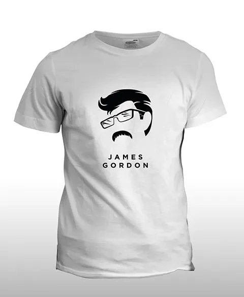 Pixgoodies Batman Commissaire Gordon t-shirt coton