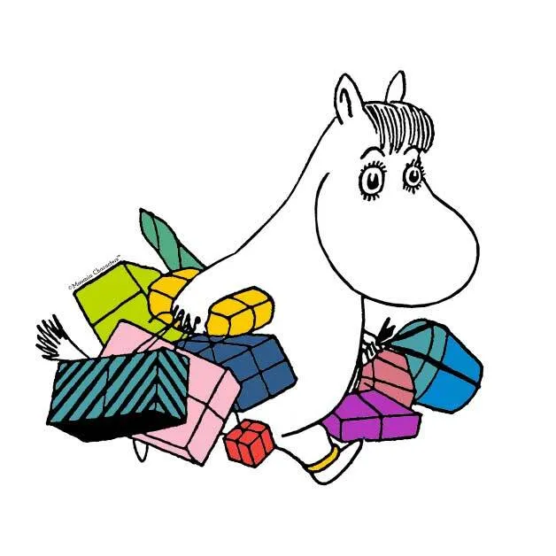 Moomintroll Comet carnet A5 couverture souple