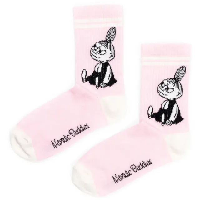 Moomintroll Little My chaussettes rétro rose 36-42 coton