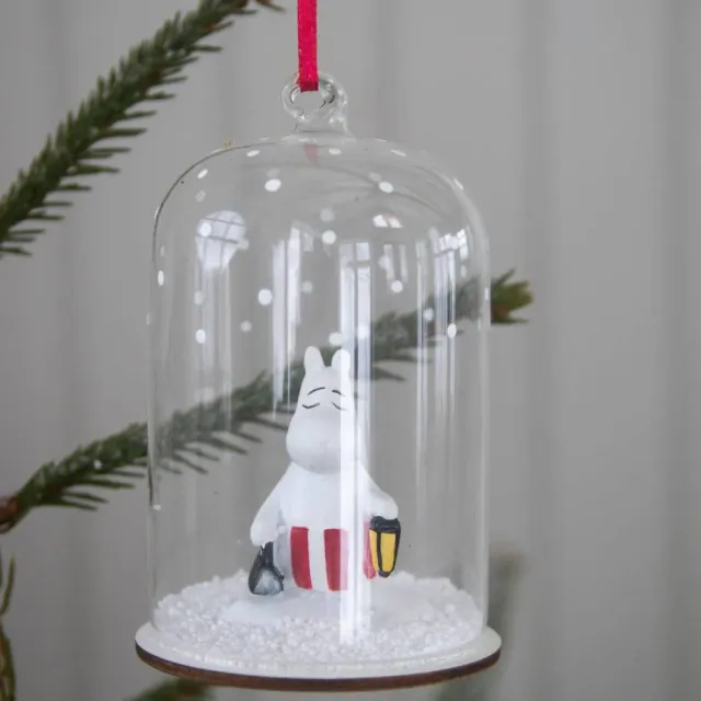 Moomintroll Moominmamma boule dôme verre 11 cm