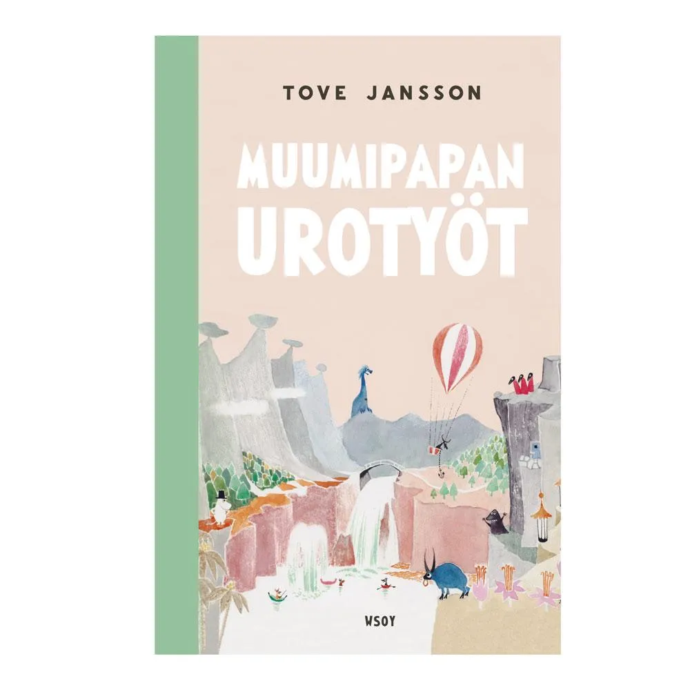 Moomintroll Exploits of Moominpappa 1950 livre anglais