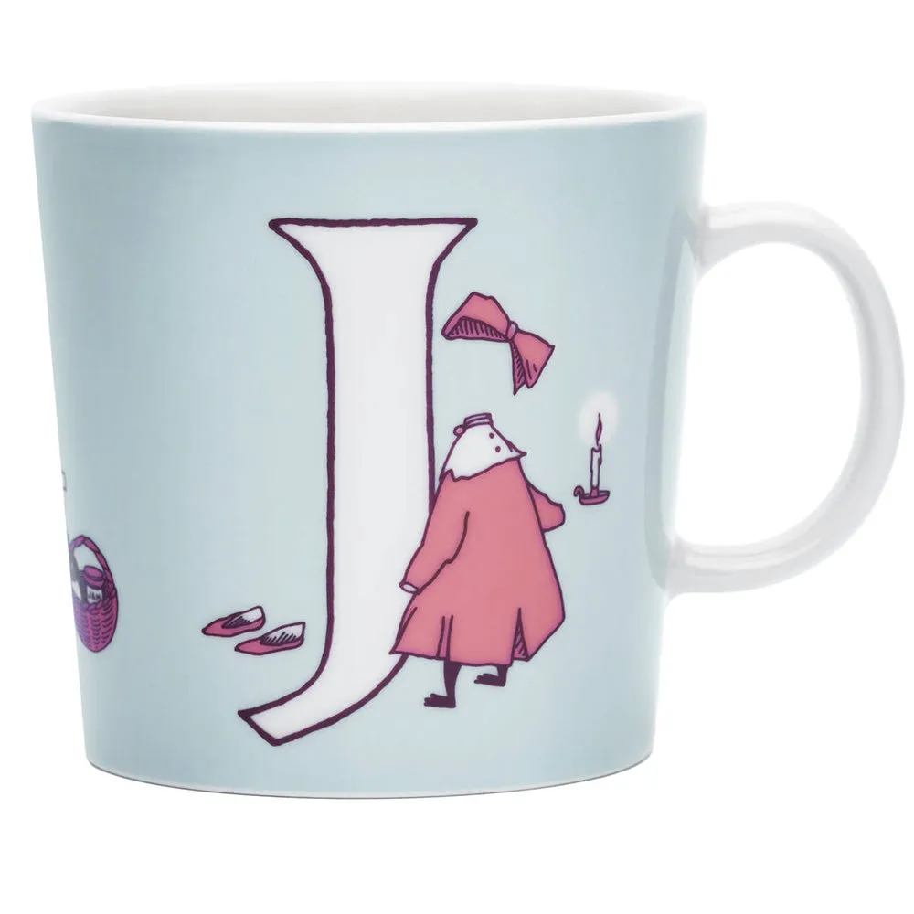 Moomintroll ABC mug 0,4L vitroporcelaine