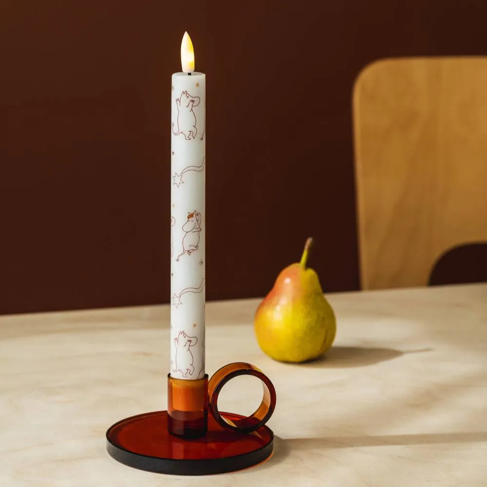 Moomin Comet bougies LED cire lot de 2 25 cm