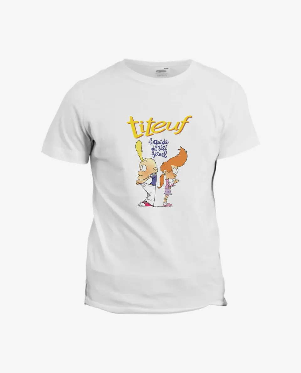 Pixgoodies Titeuf Le guide du zizi sexuel t-shirt coton