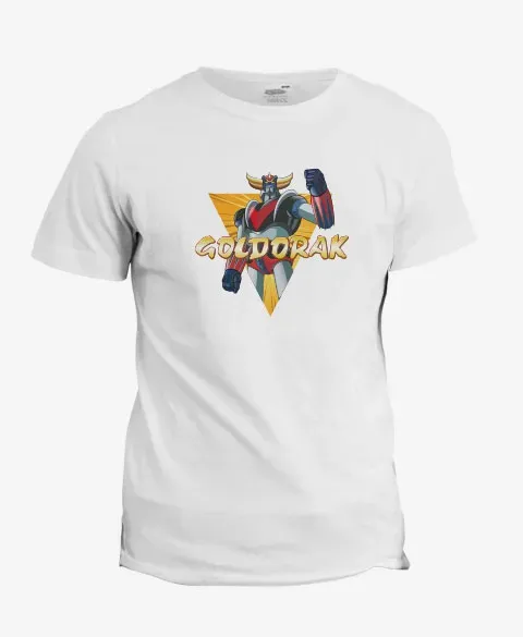 Pixgoodies Goldorak puissance du fulguropoing t-shirt coton