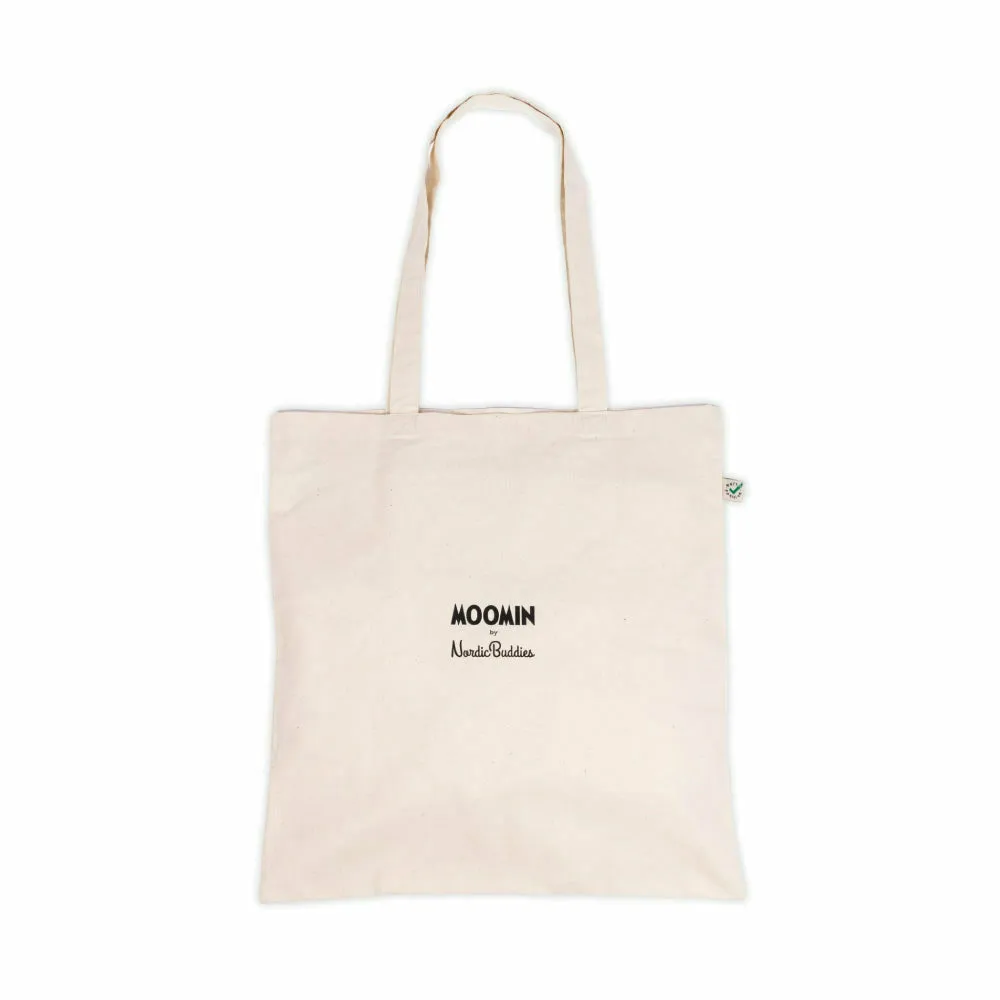Moomintroll Sniff tote bag beige coton bio